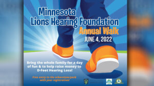 Minnesota Lions D-Feet Hearing Loss Walk 2022 16x9