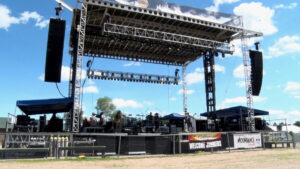 Lakeland News File: Shot of the stage from the Moondance Rock Weekend in 2022.