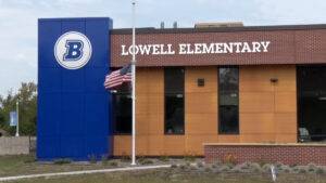 Lowell Elementary School Sign 16x9