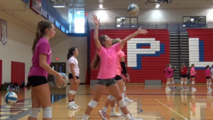 Pequot Lakes Volleyball Practice 16x9