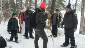 Itasca State Park Last Day Hike Snowshoeing 16x9