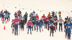 Finlandia Skiing Race 40th 16x9