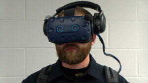 VR Virtual Police Officer Training Headset 16x9