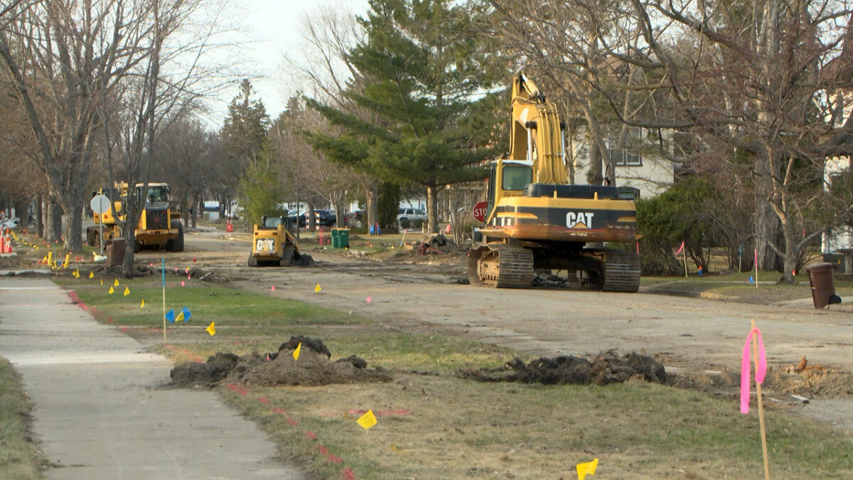 Construction Taking Place on N Third St. and Juniper St. in Brainerd