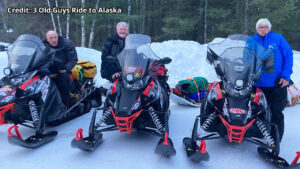 3 Old Guys Red to Alaska Snowmobiles 1 16x9