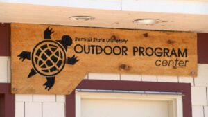 BSU Outdoor Program Center Sign 1 16x9