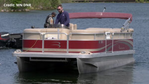 Boating Safety Pontoon Lake 16x9