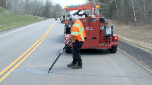 Crow Wing County Road Highway Repair 16x9