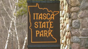 Itasca State Park Sign sqk