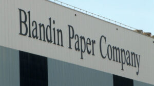 Blandin Paper Company Building Sign sqk