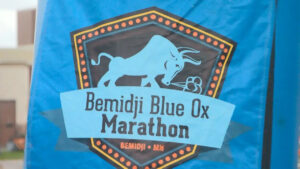 Bemidji Blue Ox Marathon Sign 16x9
