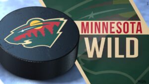 Minnesota Wild Logo Puck Generic 16x9