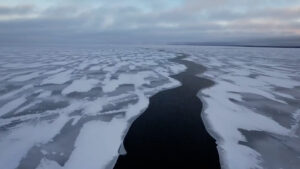 Upper Red Lake Ice Floe