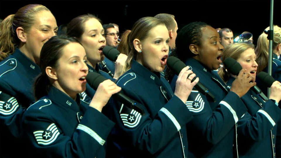 Air Force Band Singing