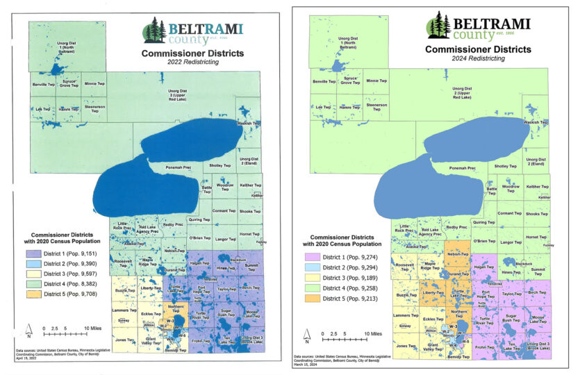 Beltrami County 2022 2024 Redistricting Maps