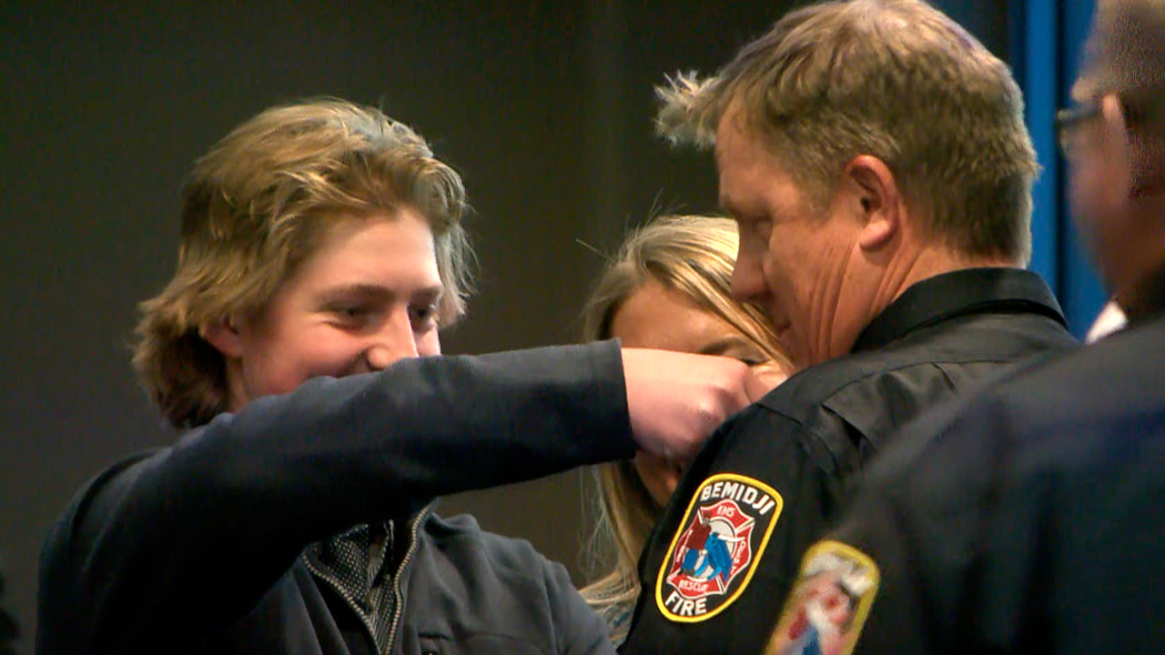 Bemidji Fire Department Holds 3rd Annual Badge Pinning Ceremony