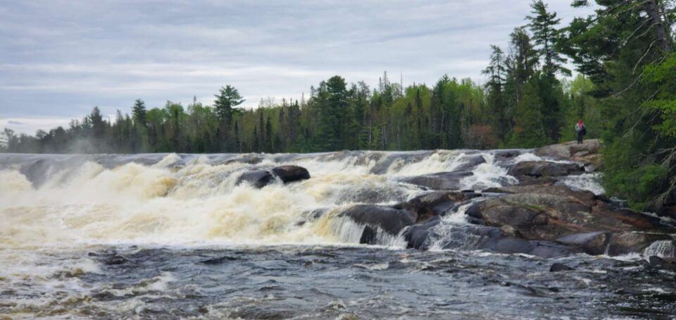 Curtain Falls Boundary Waters Canoe Area Wildnerness