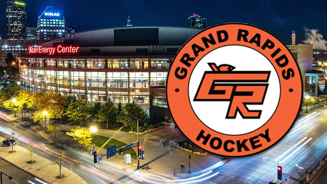 Grand Rapids Thunderhawks Boys Hockey Xcel Energy Center State Tournament Sqk