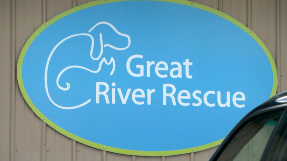 Great River Rescue Sign