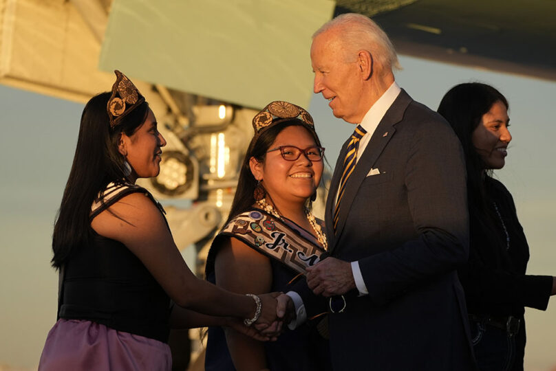 Biden Visits Indian Country and Apologizes for the 'Sin' of a 150Year