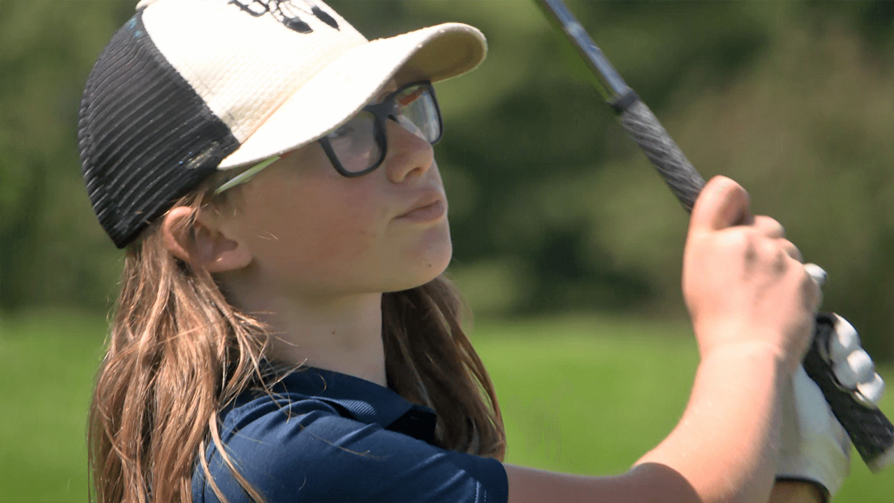 W-H-A’s Kianna Johnson Makes 4th Straight Class A Golf Tournament