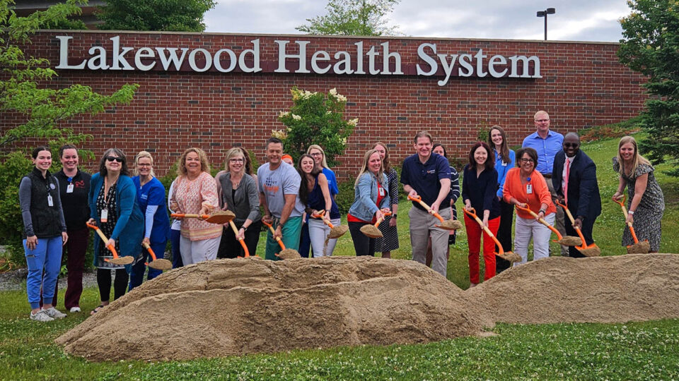Lakewood Health System Cancer Center Groundbreaking