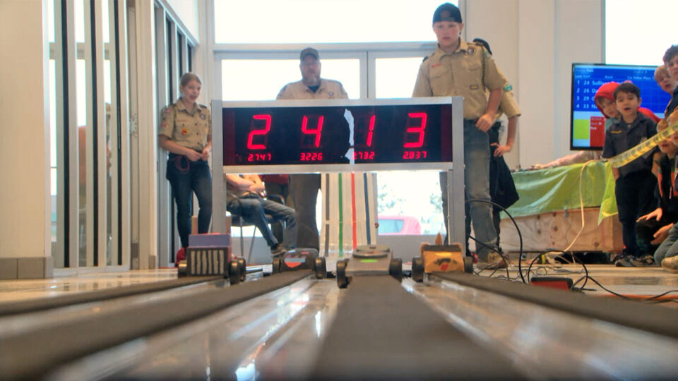 Pinewood Derby Cub Scouts