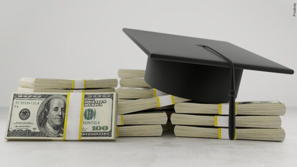 Student Loans Graduation Cap Generic Sqk