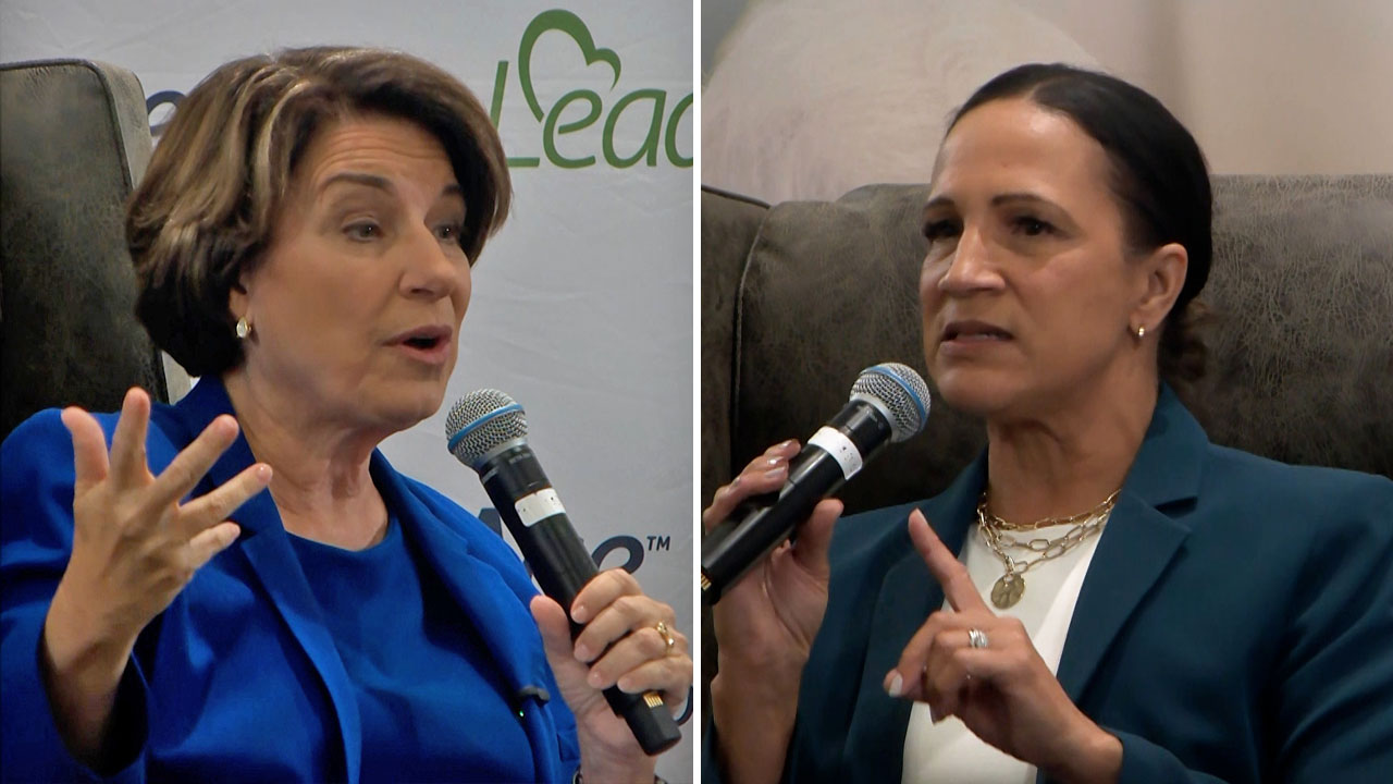 Gubernational Candidates Klobuchar and Demuth Speak in Nisswa at LeadingAge Meeting