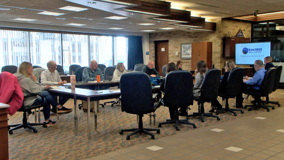 bemidji area schools board work session budget cuts thumbnail 2