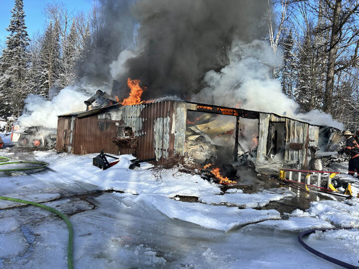 2 Injured in Structure Fire North of Bemidji