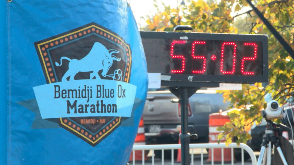 bemidji blue ox marathon timer sqk