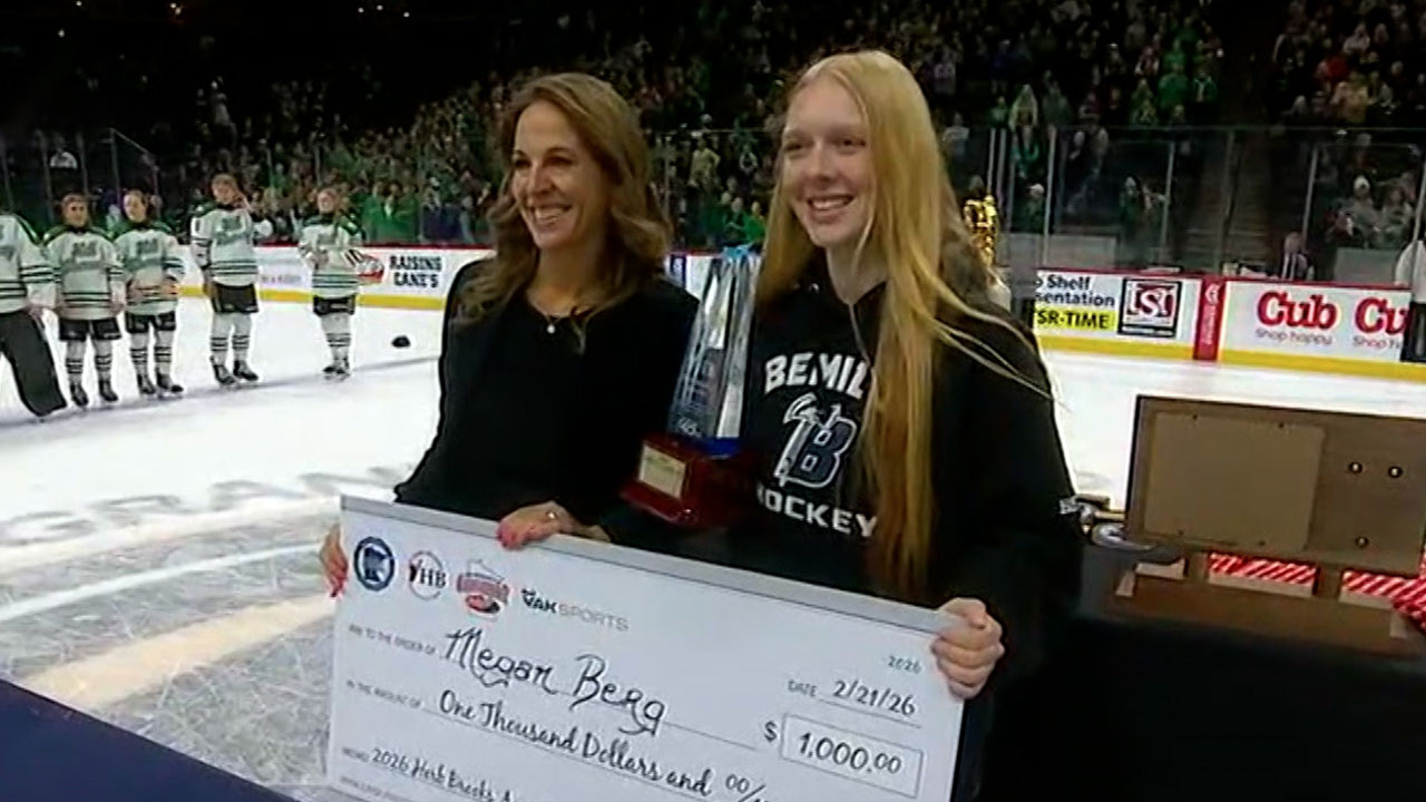 Bemidji's Berg 2026 Class AA Recipient of Esteemed Herb Brooks Award