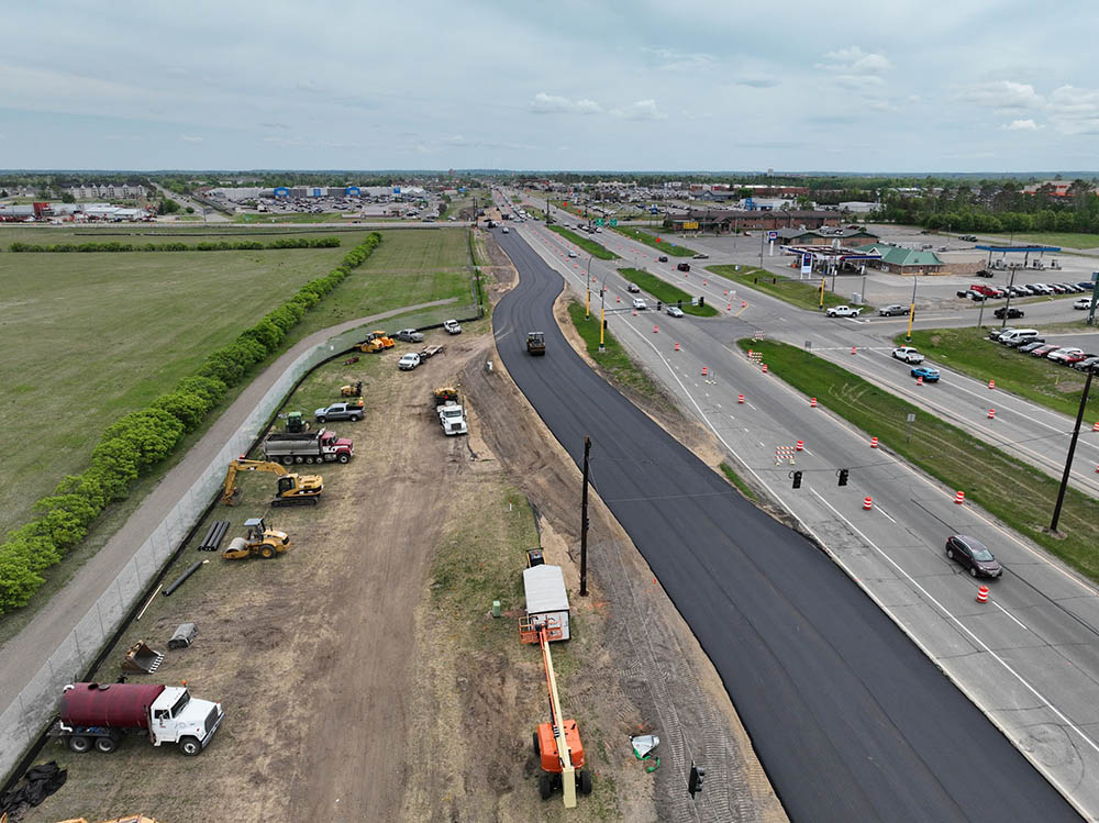 Bemidji's Highway 197 Project Moves to Stage 1B With Temporary Bypass Lane
