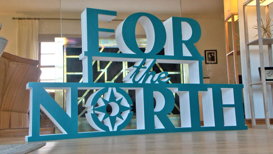 bsu for the north fundraising campaign sign sqk