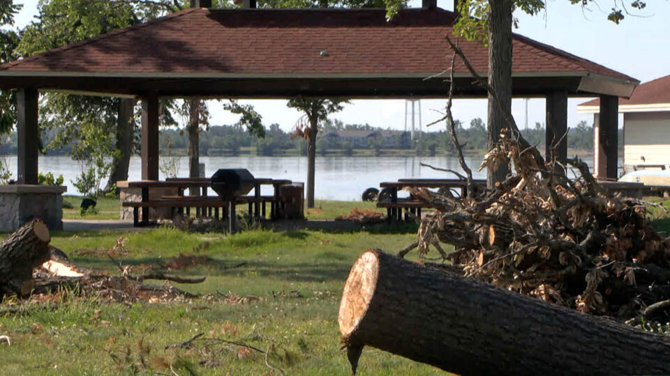 diamond point park bemidji storm damage cleanup debris thumbnail