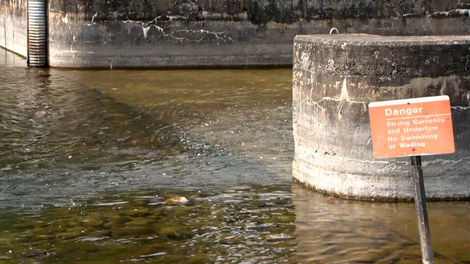 east gull lake dam water levels sqk