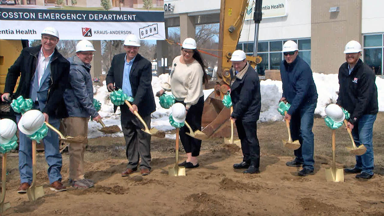 Essentia Health-Fosston Holds Groundbreaking for New Emergency Department