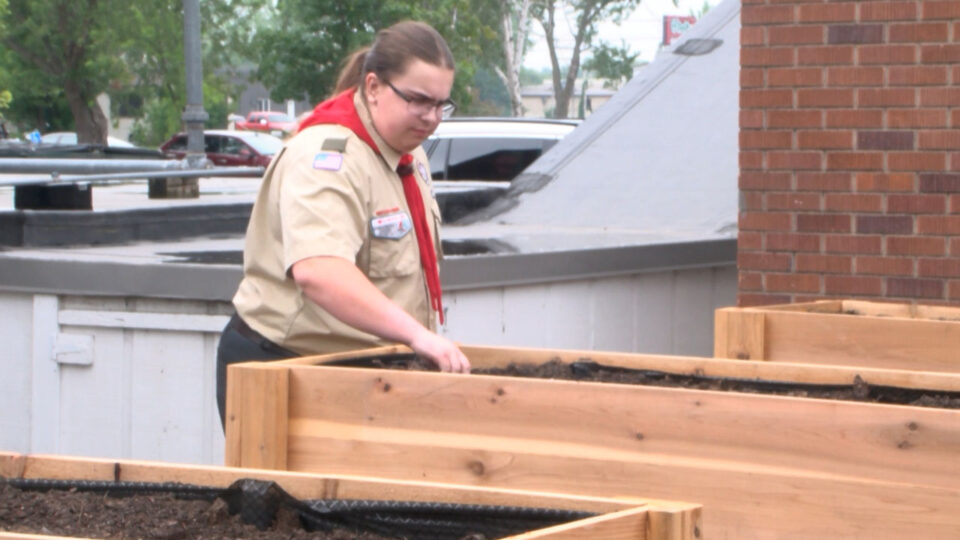 ethan johnson brainerd eagle scout project garden beds thumbnail