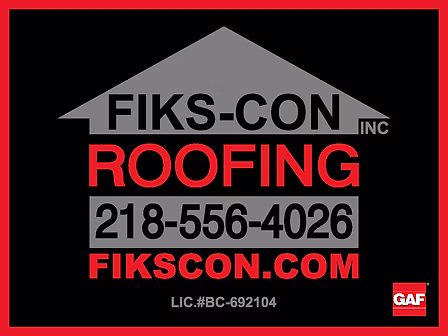 Fiks Con Roofing Logo