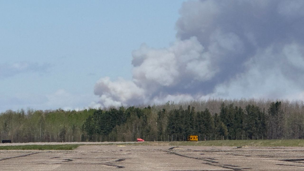 Evacuations Ordered as Crews Battle Large Wildfire in Crow Wing County