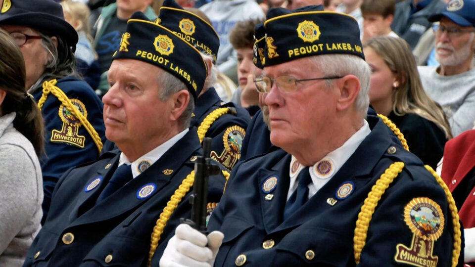 pequot lakes veterans day ceremony 2025 sqk 2