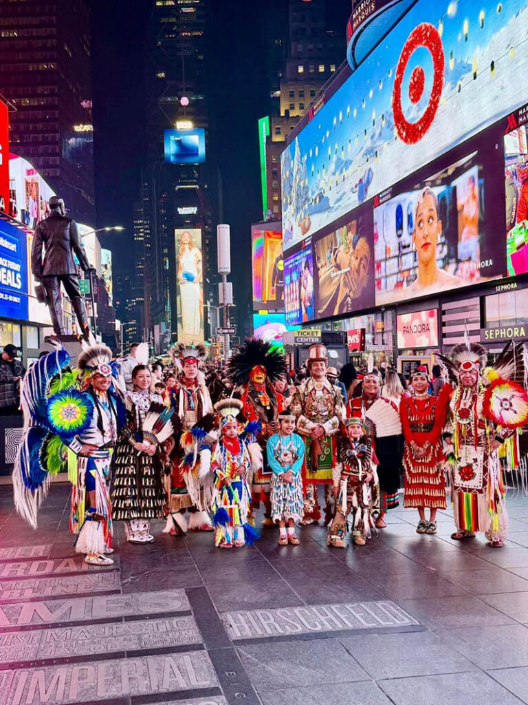 Red Lake Dancers Take Part in This Year #39 s Macy #39 s Thanksgiving Day Parade