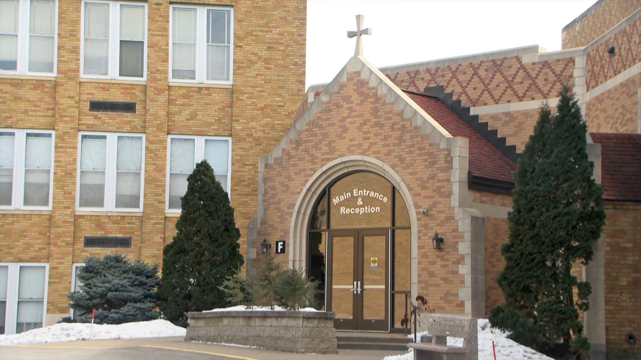 st. francis church franciscan sisters little falls entrance