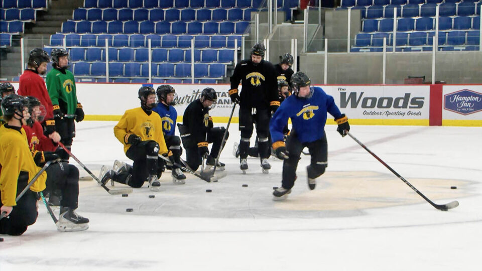 warroad boys hockey 2026 postseason practice thumbnail 2