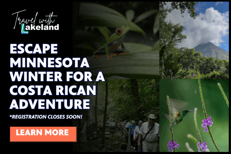 Costa Rica Lakeland Travel Club Pop Up